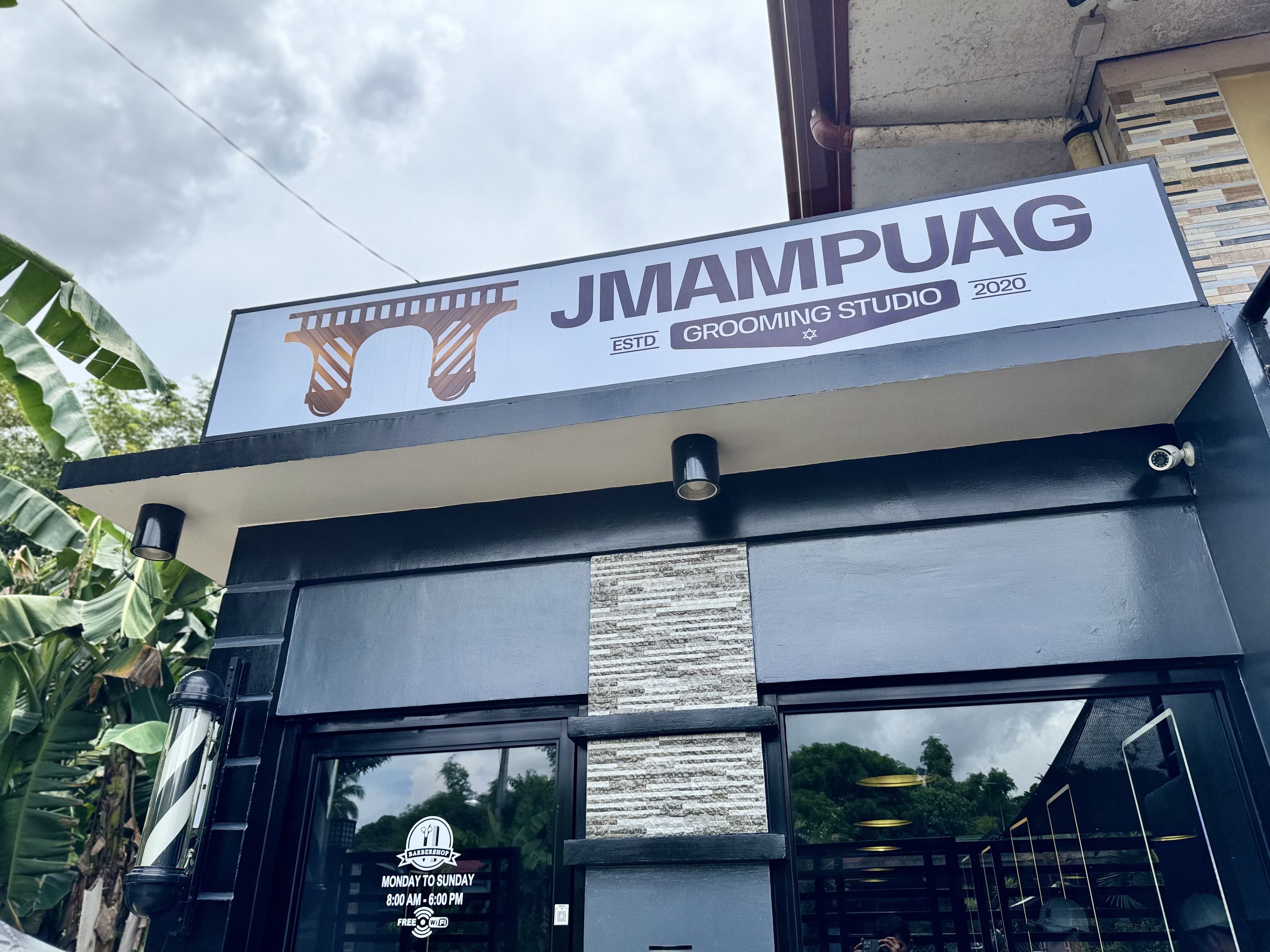 Freshly styled haircut at Jmampuag Grooming Studio